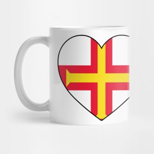 Heart - Guernsey Mug